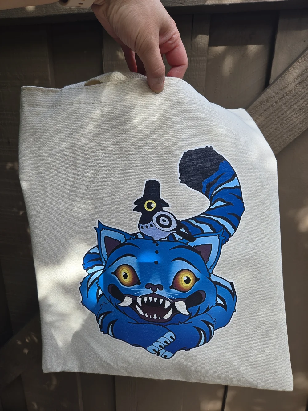 NWOT KPOP DEMON HUNTERS Derpy And Sussy Canvas Tote Bag